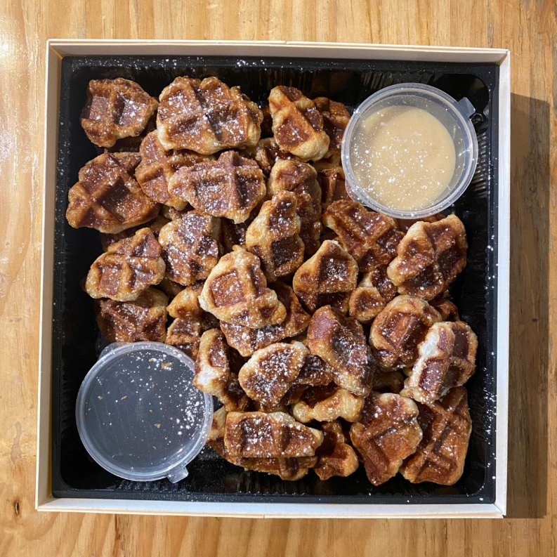 迷你千層窩夫酥 Mini Croffle (48pcs) – Boon Cuisine